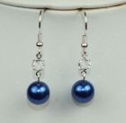 Earrings  - Earrings from beads and pearls - 4802-0020