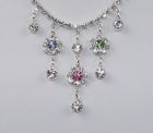 Necklaces - Necklace of Exclusive strass jewells - 5801-0153